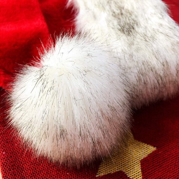Women Red Deluxe Christmas Santa Hats main image 8